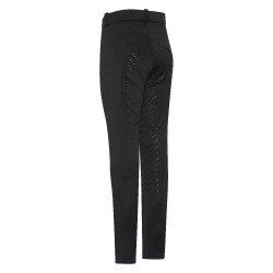 Pantalon d'équitation Easy Rider Joy Winter FullGrip Kids Noir