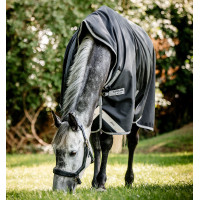 Couverture Horseware Amigo Bravo 12 Wug 0g Noir / gris titanium / argent