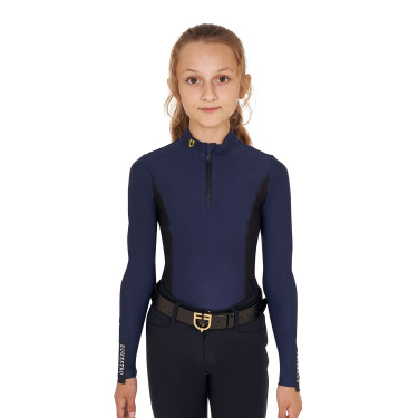 Base Layer Equestro d'entraînement à manches longues fille Base Layer Equestro d'entraînement à manches longues fille
