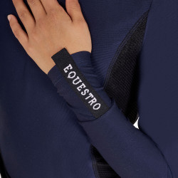 Base Layer Equestro d'entraînement à manches longues fille Marine blazer Bleu marine