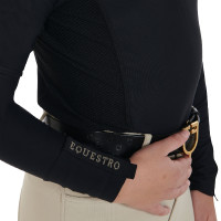 Base Layer Equestro d'entraînement à manches longues fille Noir