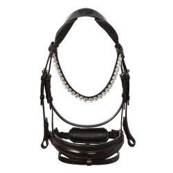 Bridon Ophelia en cuir de veau Acavallo Marron / marron Bridon Ophelia en cuir de veau Acavallo Marron / marron