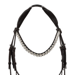 Bridon Ophelia en cuir de veau Acavallo Marron / marron Bridon Ophelia en cuir de veau Acavallo Marron / marron