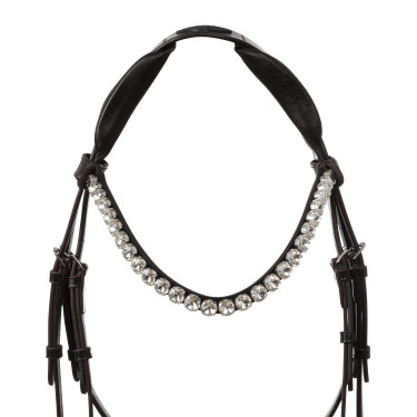 Bridon Ophelia en cuir de veau Acavallo Marron / marron Bridon Ophelia en cuir de veau Acavallo Marron / marron