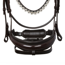 Bridon Ophelia en cuir de veau Acavallo Marron / marron Bridon Ophelia en cuir de veau Acavallo Marron / marron