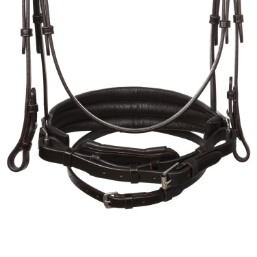 Bridon Ophelia en cuir de veau Acavallo Marron / marron Bridon Ophelia en cuir de veau Acavallo Marron / marron