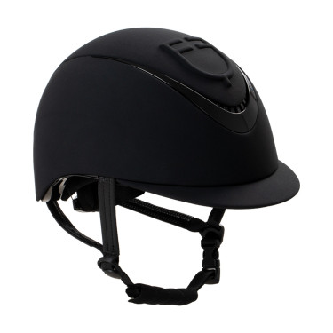 Casque Equestro logo en relief Meteor unisexe Casque Equestro logo en relief Meteor unisexe