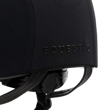 Casque Equestro logo en relief Meteor unisexe Casque Equestro logo en relief Meteor unisexe
