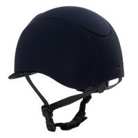 Casque Equestro logo en relief Meteor unisexe Marine Bleu marine