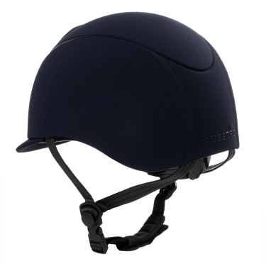 Casque Equestro logo en relief Meteor unisexe Marine Bleu marine