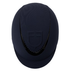 Casque Equestro logo en relief Meteor unisexe Marine Bleu marine