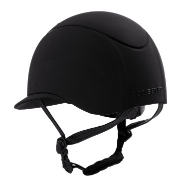 Casque femme avec large visière et logo en relief Equestro Casque femme avec large visière et logo en relief Equestro
