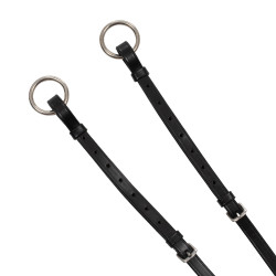 Collier de chasse Equestro anatomique en cuir Noir Collier de chasse Equestro anatomique en cuir Noir