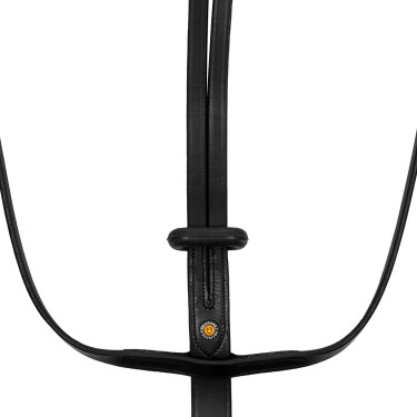 Collier de martingale en cuir Equestro Collier de martingale en cuir Equestro