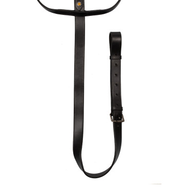 Collier de martingale en cuir Equestro Collier de martingale en cuir Equestro