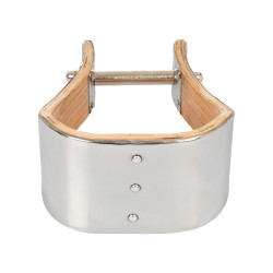 Étriers western en acier avec large marchepied Pool's Étriers western en acier avec large marchepied Pool's