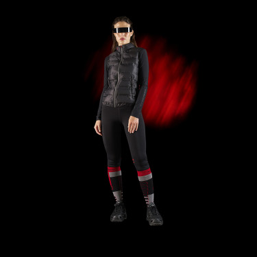 Gilet femme Equestro Ridertechnology avec coutures thermosoudées Gilet femme Equestro Ridertechnology avec coutures thermosoudées