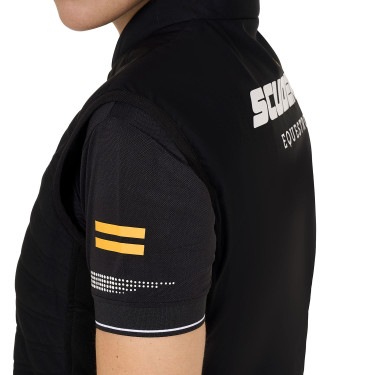 Gilet slim fit femme collection Scuderia en tissu technique Equestro Gilet slim fit femme collection Scuderia en tissu technique Equestro