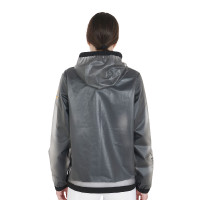 Imperméable technique transparent femme Equestro Gris Imperméable technique transparent femme Equestro Gris