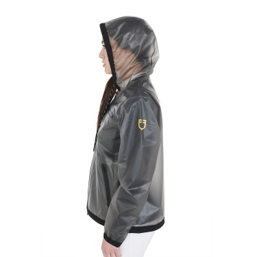 Imperméable technique transparent femme Equestro Imperméable technique transparent femme Equestro