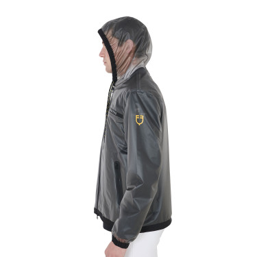 Imperméable technique transparent homme Equestro Imperméable technique transparent homme Equestro
