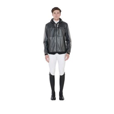 Imperméable technique transparent homme Equestro Imperméable technique transparent homme Equestro
