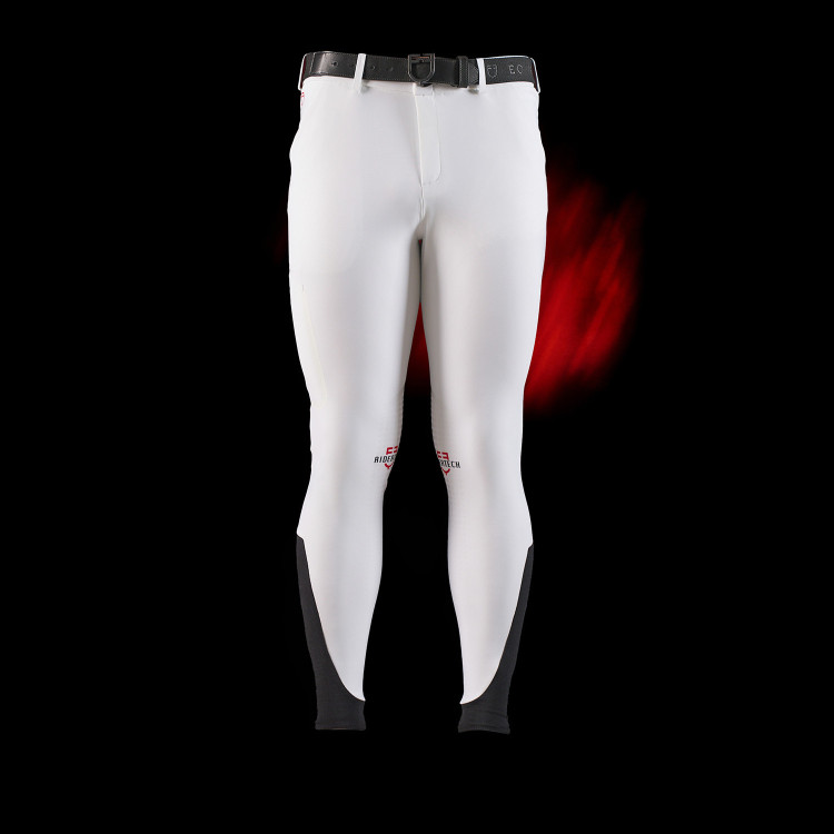 Pantalon Equestro slim fit homme Ridertechnology avec coutures thermosoudée