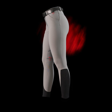 Pantalon slim fit femme Equestro Ridertechnology avec coutures thermosoudées Pantalon slim fit femme Equestro Ridertechnology avec coutures thermosoudées