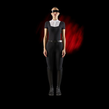 Pantalon slim fit femme Equestro Ridertechnology avec coutures thermosoudées Pantalon slim fit femme Equestro Ridertechnology avec coutures thermosoudées