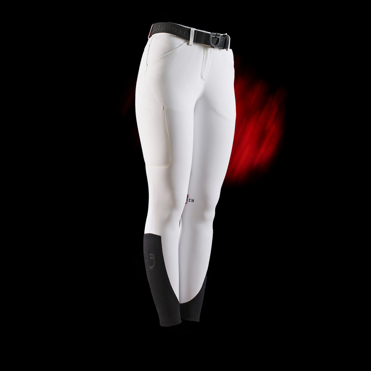Pantalon slim fit femme Equestro Ridertechnology avec coutures thermosoudées Pantalon slim fit femme Equestro Ridertechnology avec coutures thermosoudées