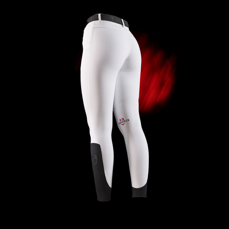 Pantalon slim fit femme Equestro Ridertechnology avec coutures thermosoudées Pantalon slim fit femme Equestro Ridertechnology avec coutures thermosoudées