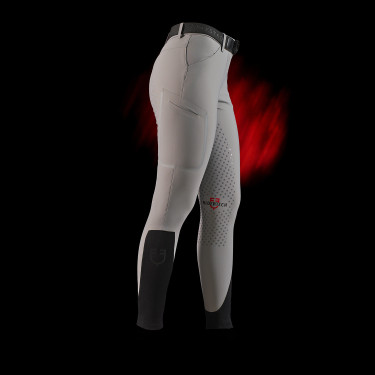 Pantalon slim fit femme Equestro Ridertechnology full grip Pantalon slim fit femme Equestro Ridertechnology full grip
