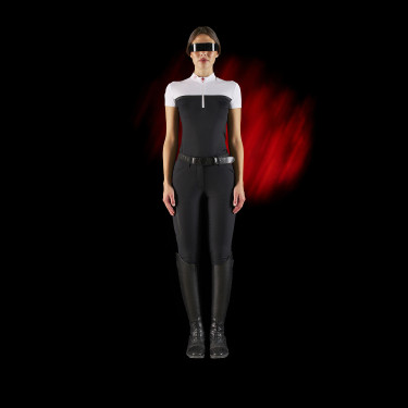 Pantalon slim fit femme Equestro Ridertechnology full grip Pantalon slim fit femme Equestro Ridertechnology full grip