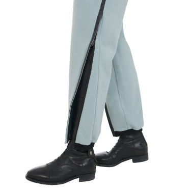 Pantalon tear-away femme avec fermeture éclair sur toute la longueur Equestro Brume grise Bleu Pantalon tear-away femme avec fermeture éclair sur toute la longueur Equestro Brume grise Bleu