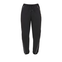 Pantalon tear-away femme avec fermeture éclair sur toute la longueur Equestro Noir