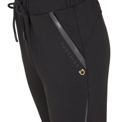 Pantalon tear-away femme avec fermeture éclair sur toute la longueur Equestro Noir Pantalon tear-away femme avec fermeture éclair sur toute la longueur Equestro Noir