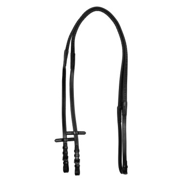 Rênes en cuir et caoutchouc Equestro Rênes en cuir et caoutchouc Equestro