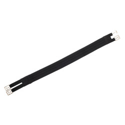 Sangle de saut en tissu avec élastiques Umbria Equitazione Noir