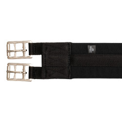 Sangle de saut en tissu avec élastiques Umbria Equitazione Noir