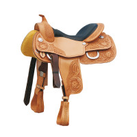 Selle Pool's Genuine Reiner Flowers 555 Cognac