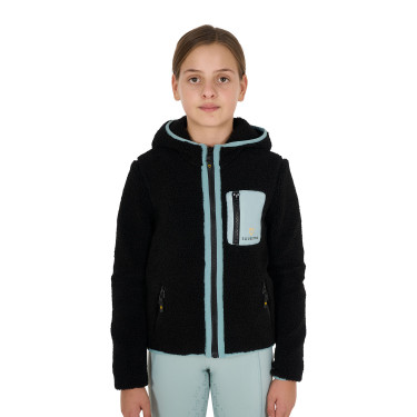 Sweat-shirt en polaire enfant fermeture éclair Equestro Sweat-shirt en polaire enfant fermeture éclair Equestro