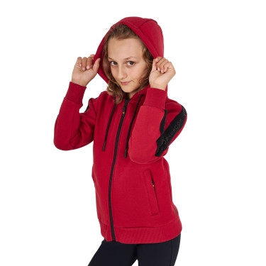 Sweat-shirt Equestro fille zippé intégral avec intérieur en polaire Sweat-shirt Equestro fille zippé intégral avec intérieur en polaire