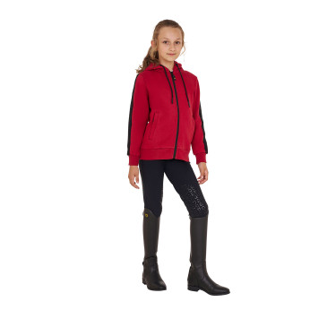 Sweat-shirt Equestro fille zippé intégral avec intérieur en polaire Sweat-shirt Equestro fille zippé intégral avec intérieur en polaire