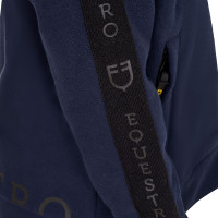 Sweat-shirt Equestro fille zippé intégral avec intérieur en polaire Brume grise Bleu Sweat-shirt Equestro fille zippé intégral avec intérieur en polaire Brume grise Bleu