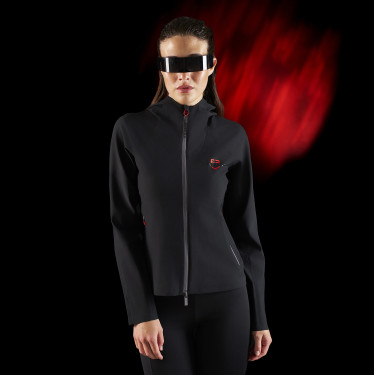 Sweat-shirt technique à capuche femme Equestro Ridertechnology Sweat-shirt technique à capuche femme Equestro Ridertechnology