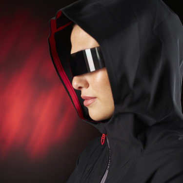 Sweat-shirt technique à capuche femme Equestro Ridertechnology Sweat-shirt technique à capuche femme Equestro Ridertechnology