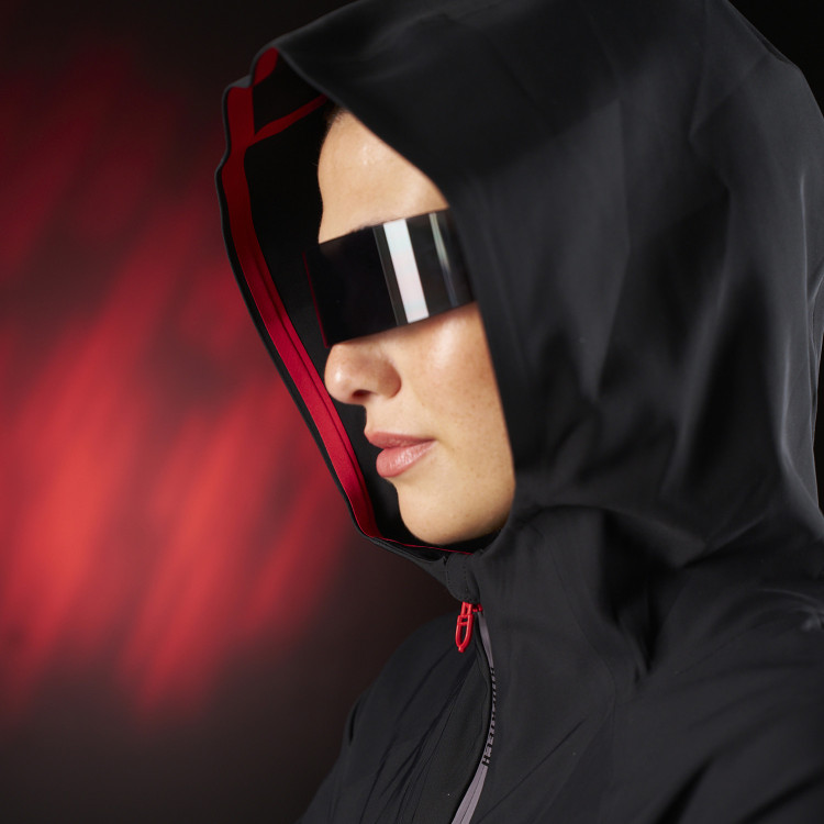 Sweat-shirt technique à capuche femme Equestro Ridertechnology Sweat-shirt technique à capuche femme Equestro Ridertechnology