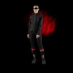 Sweat-shirt technique à capuche femme Equestro Ridertechnology Noir Sweat-shirt technique à capuche femme Equestro Ridertechnology Noir