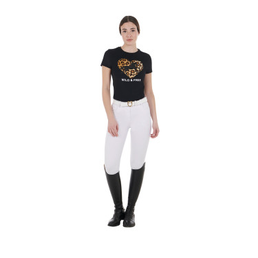 T-shirt en coton femme Wild & Free Equestro T-shirt en coton femme Wild & Free Equestro