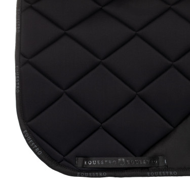 Tapis de dressage Equestro logo en strass Tapis de dressage Equestro logo en strass